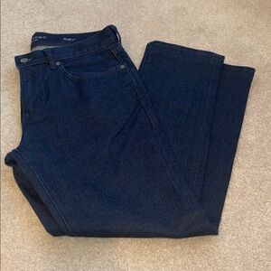 Banana Republic Dark blue denim wash Traveler Men’s Jean 32x30 slim fit